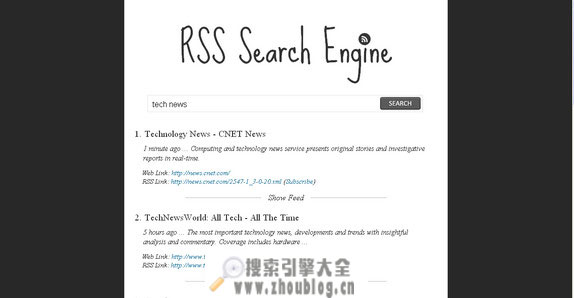 ctrlq RSS搜索引擎网