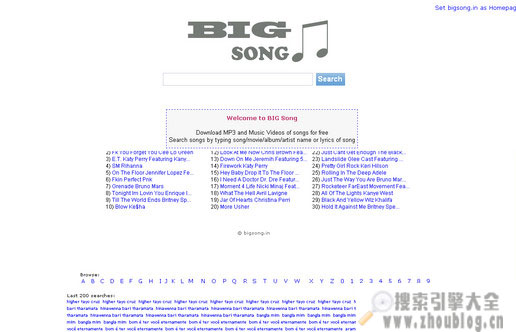BigSong:在线mv搜索引擎