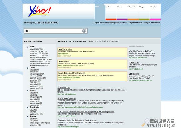 yehey:菲律宾搜索网