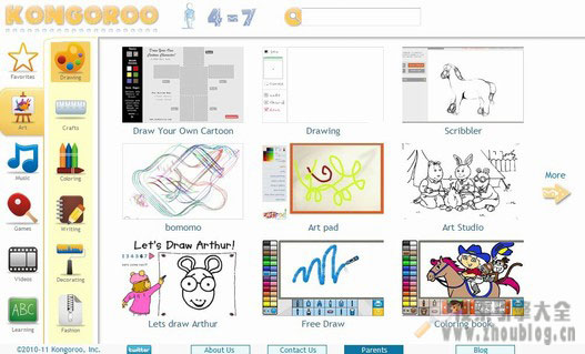 Kongoroo:儿童设计搜索引擎