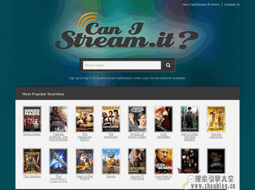 CaniStream:电影搜索引擎