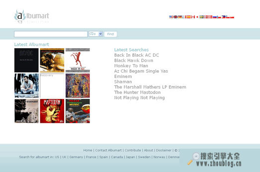 AlbuMart:音乐封面搜索引擎