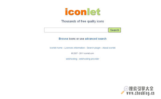 IconLet:icon素材搜索引擎
