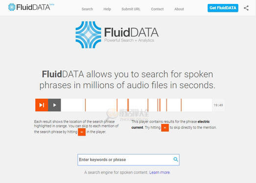 FluidData:音频关键字搜索引擎缩略图