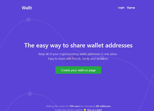 Wallt:加密货币钱包地址聚合工具缩略图