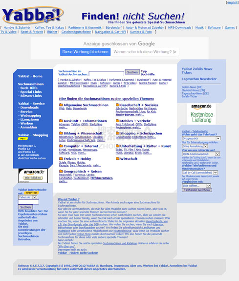 Yabba！-德国分类目录搜索引擎缩略图