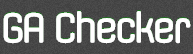 GAChecker logo