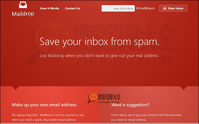MailDrop：在线免费临时邮箱服务网