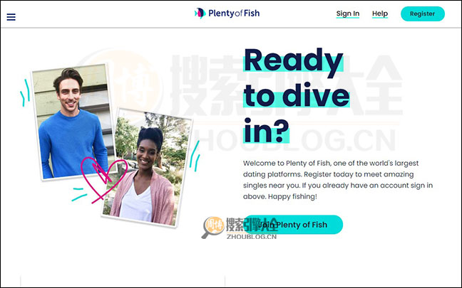 PlentyOfFish首页缩略图
