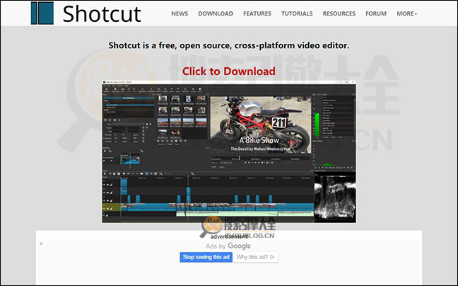 Shotcut：免费开源视频编辑工具【美国】