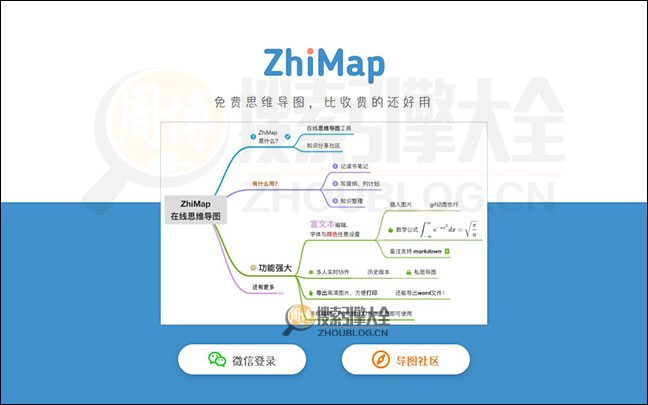ZhiMap首页缩略图