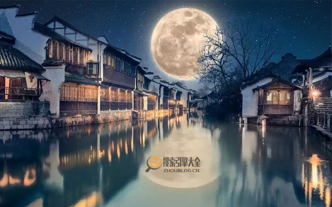 2021年中秋节说说：中秋的月亮，清雅而端庄