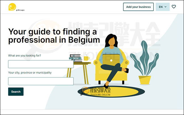 比利时黄页Golden Pages Belgium：比利时著名的商业名录