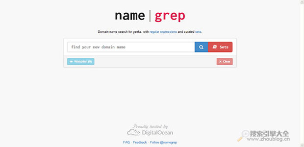 NameGrep:在线域名注册搜索引擎
