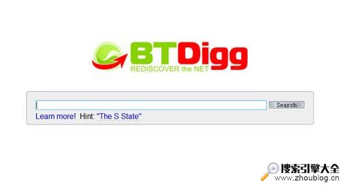 BT种子资源搜索引擎BtDigg
