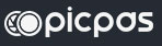 摄影照片交易平台：PicPas logo