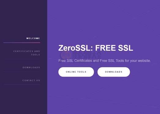 ZeroSSL：免费HTTPS证书申请平台【德国】