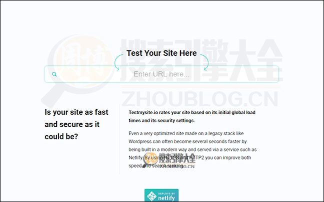Testmysite首页缩略图