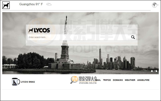 LYCOS首页缩略图