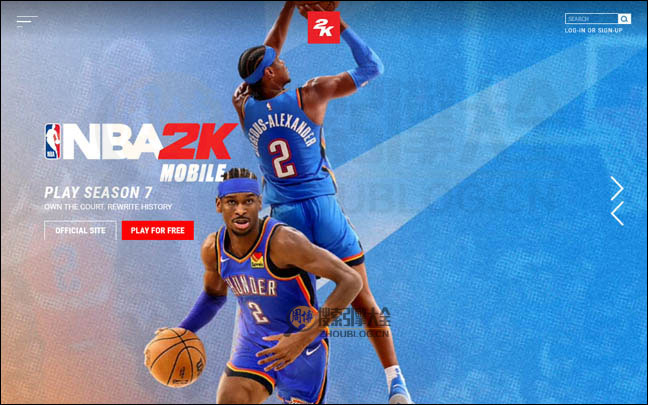 2KGames首页缩略图