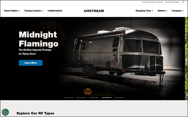 AirStream首页缩略图