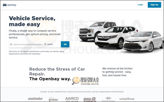OpenBay：在线本土汽车维修平台【美国】