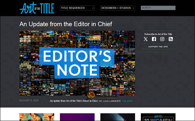Artofthetitle首页缩略图