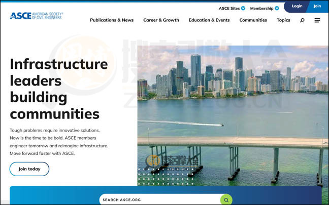 ASCE：美国木工程师学会官网