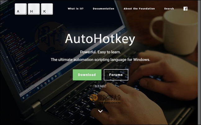AutoHotkey首页缩略图
