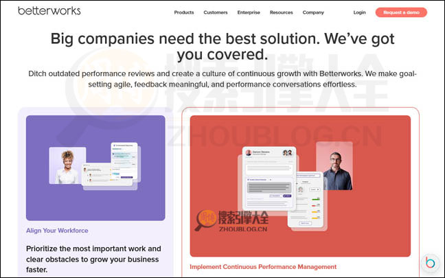 BetterWorks首页缩略图2