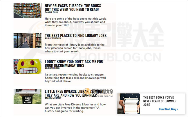 Bookriot搜索结果页面图2