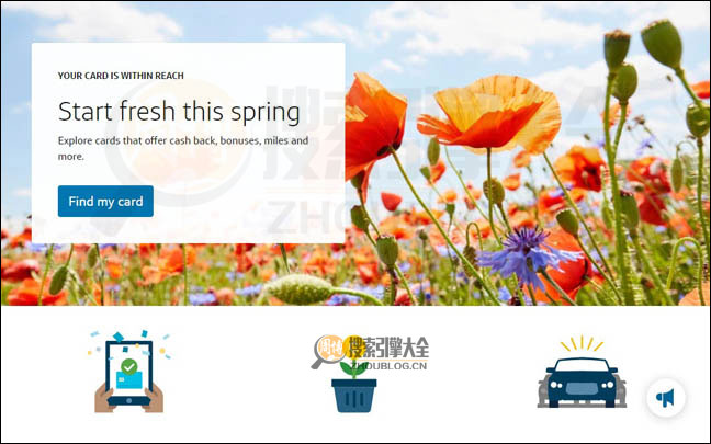 CapitalOne首页缩略图