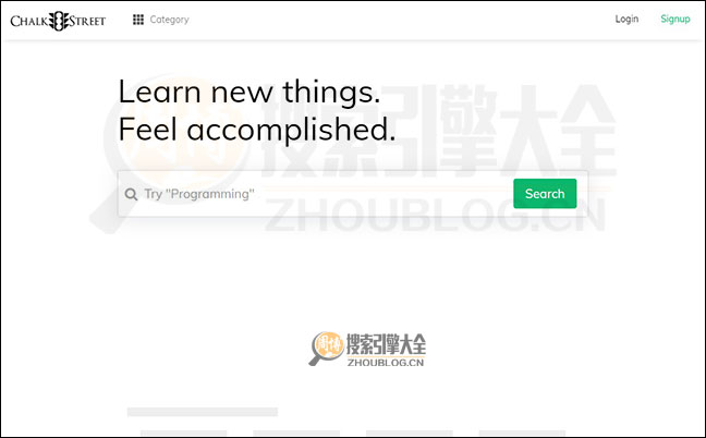 ChalkStreet首页缩略图