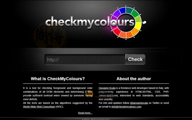 CheckMyColours首页缩略图