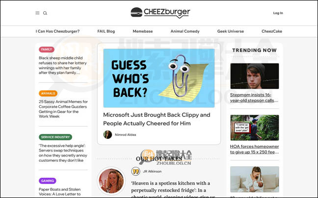 CheezBurger首页缩略图