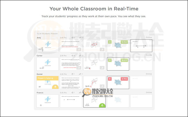 Classkick首页缩略图2