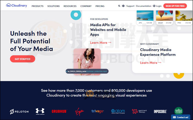 CloudInary首页缩略图2
