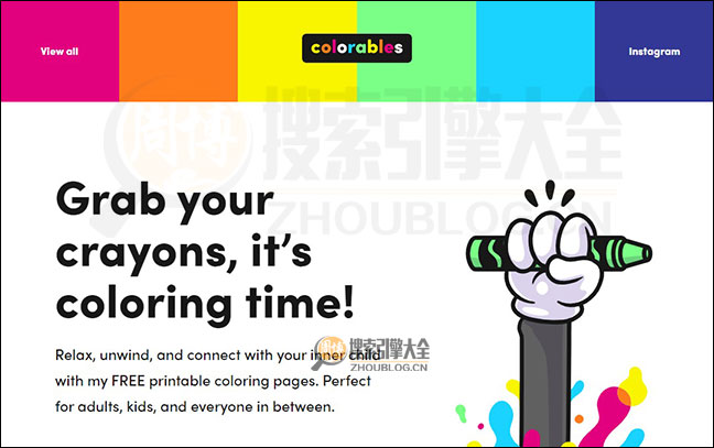 Colorables首页缩略图