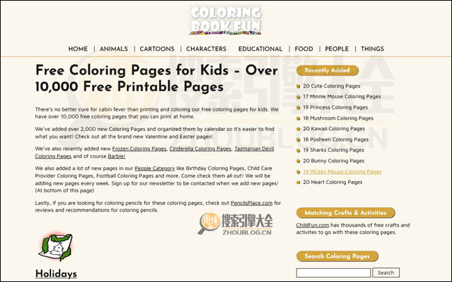 ColoringBookFun首页缩略图