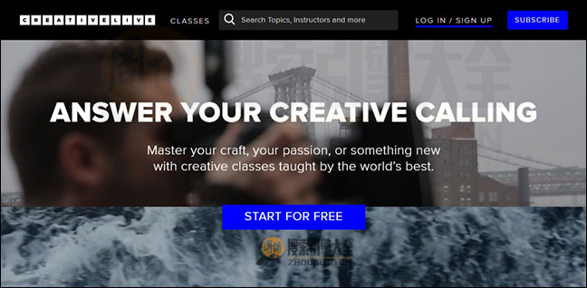 CreativeLive首页缩略图