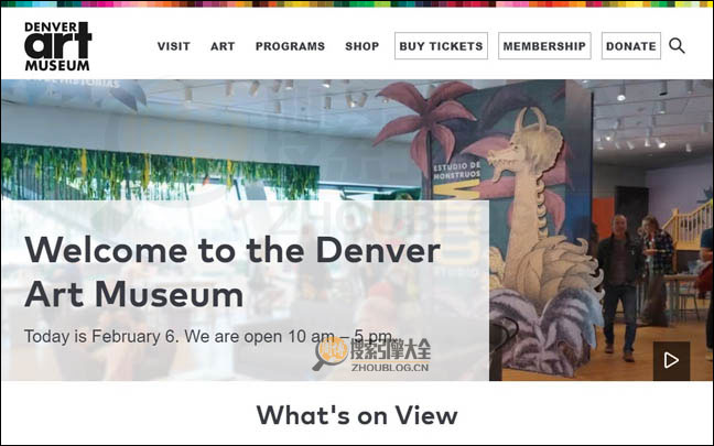 DenverArtMuseum首页缩略图