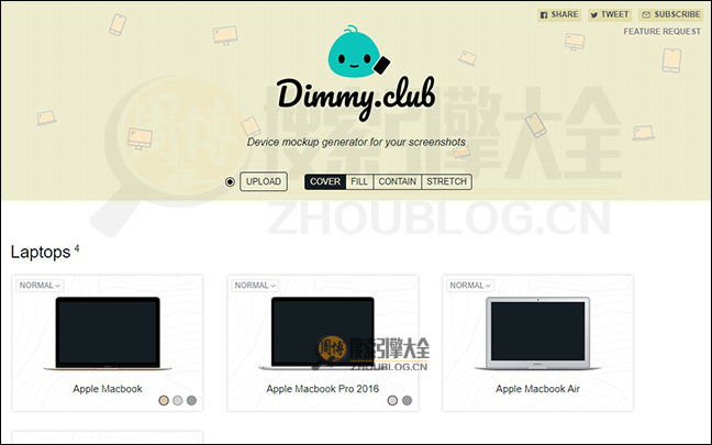 Dimmy首页缩略图