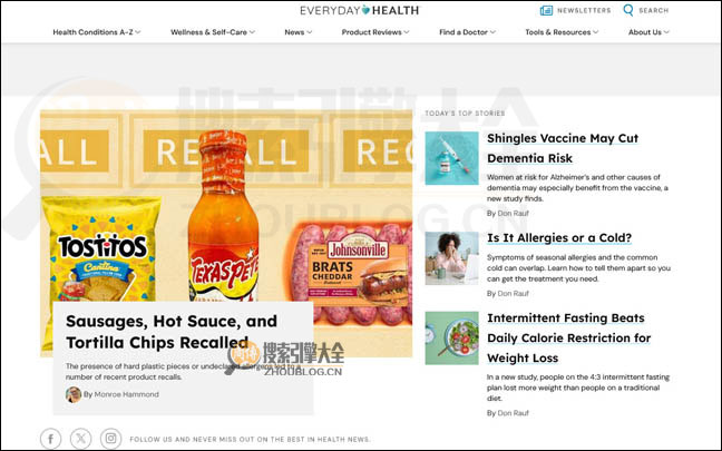 Everydayhealth首页缩略图2