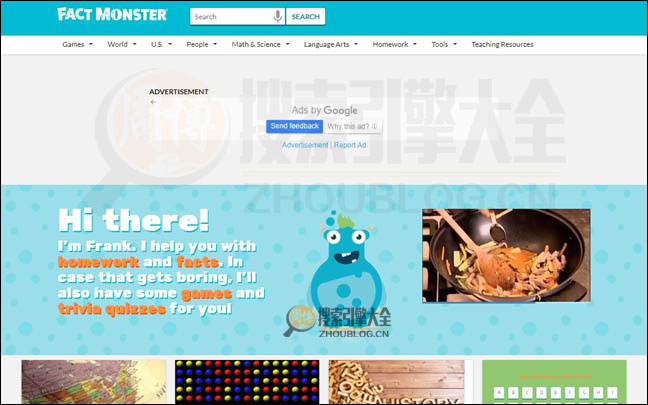 FactMonster：学生教学年鉴百科【美国】
