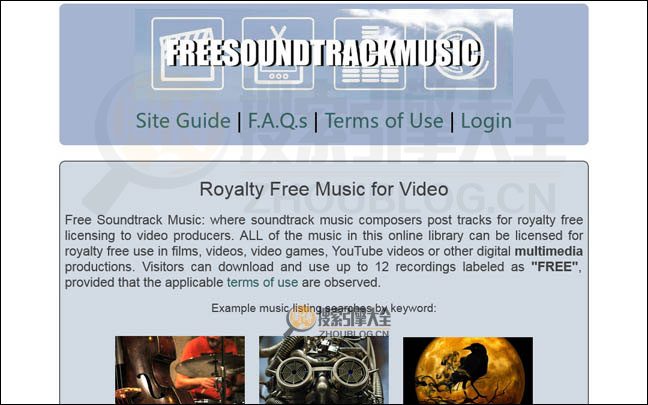 FreeSoundSrack首页缩略图