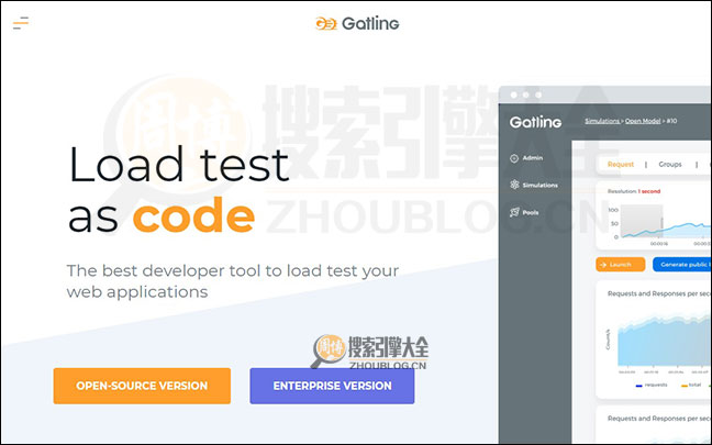 Gatling首页缩略图