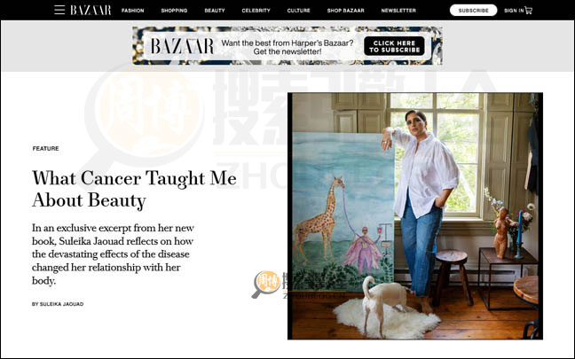 Harper Bazaar首页缩略图