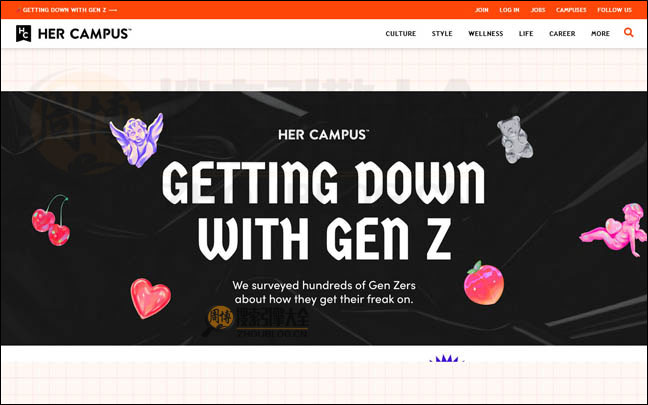 HerCampus首页缩略图