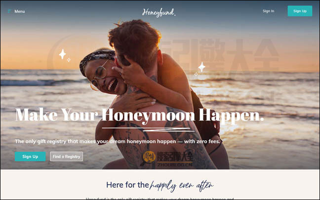 HoneyFund首页缩略图