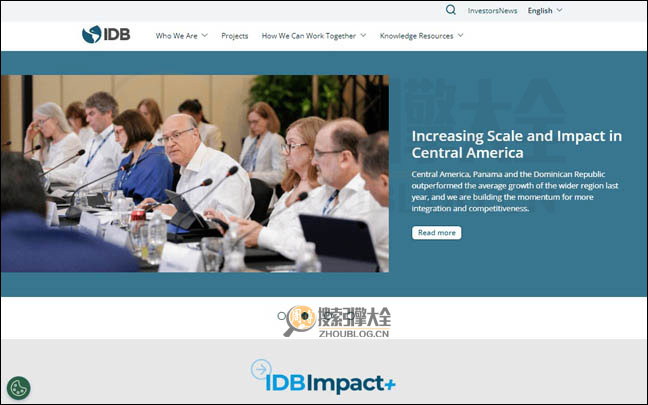 Iadb：美洲开发银行官网【美国】
